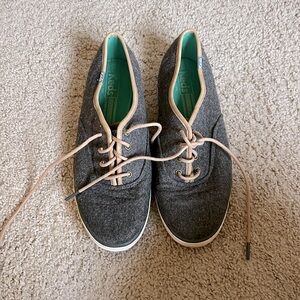 Grey Keds with Brown Details - Size 9